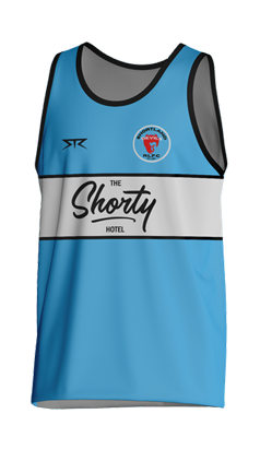 Shortland Devils Blue Training Singlet- MALE