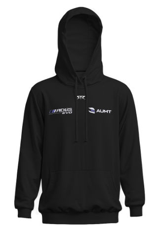 AUMT Male Black Hoodie