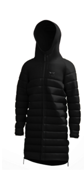 Logo Puffer Coat Male