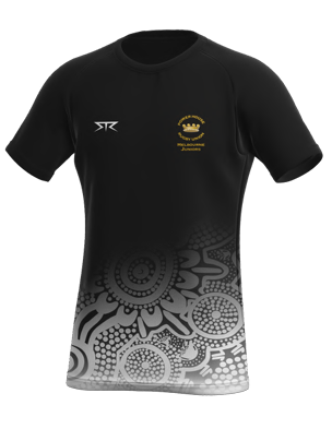 Power House Indigenous Contact Training Tee Male (Black)
