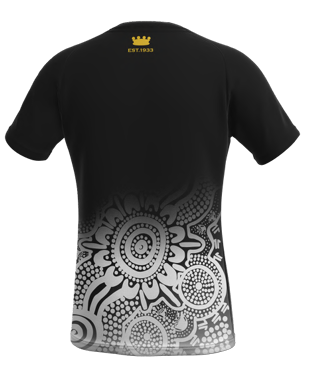 Power House Indigenous Contact Training Tee Male (Black)
