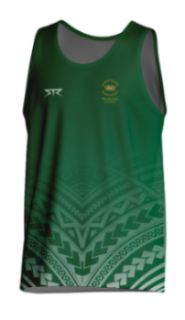 Power House Pasifika Training Singlet Male (Green)