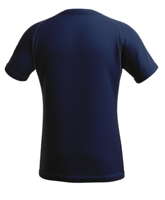 Lakes Entrance Navy Casual Tee Unisex