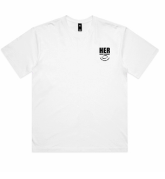 HER Academy Let Her Play Tee Kids Unisex