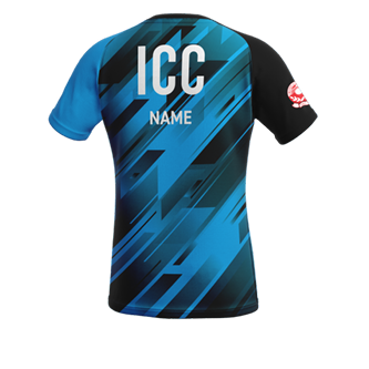 Male Blue Playing Shirt