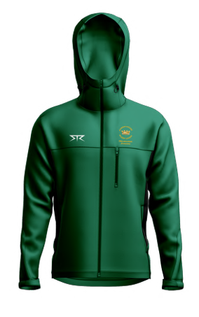 Power House Green Hooded Softshell Jacket Male