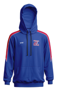 Newcastle City Touch Female Hoodie - Blue & Red