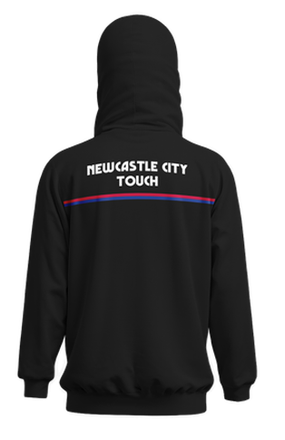 Newcastle City Touch Female Hoodie - Black