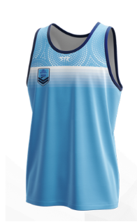 NSW Touch Playing Singlet