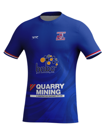 Newcastle City Touch Male SS Tee - Blue