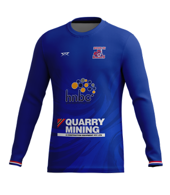 Newcastle City Touch Female LS Tee - Blue