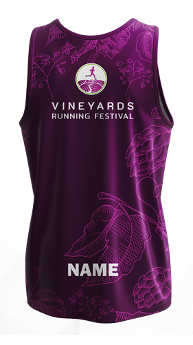 Vineyards Female Running Singlet 2
