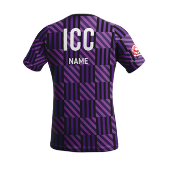 Male Purple Playing Shirt