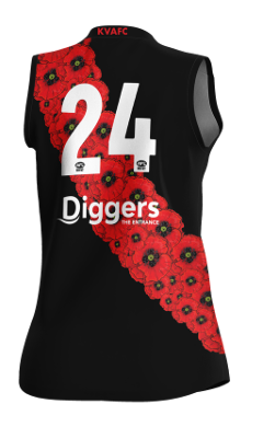 Killarney Vale AFC ANZAC Jumper 2026 Female