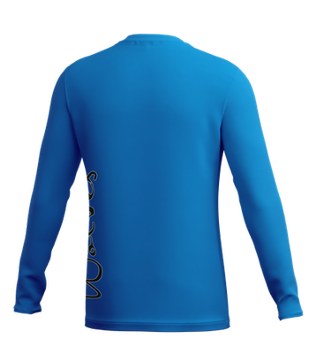 Wallsend Touch Male Off Field BLUE Tee L/S
