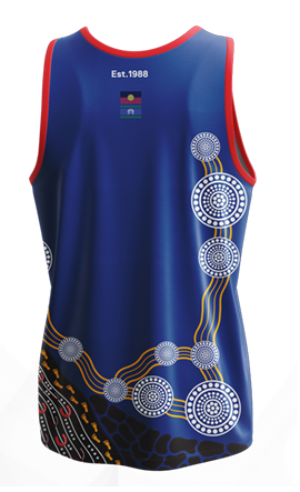 Geelong Indigenous Training Singlet Male