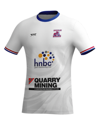 Newcastle City Touch Female SS Tee - White
