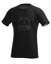 Black Unisex Casual Tee