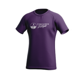 Purple Female Casual Tee