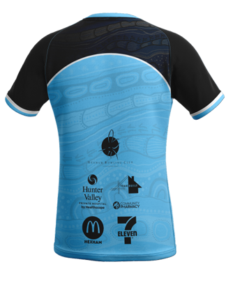 Shortland Devils Blue Indigenous Training Shirt - MALE