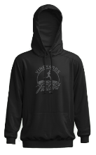 Black Unisex Casual Hoodie
