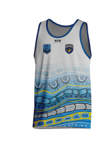 Junior Training Singlet WHITE - Female