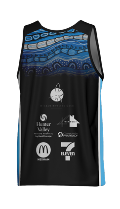 Shortland Devils Black Indigenous Training Singlet - MALE