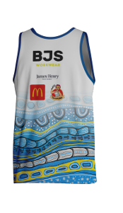 Junior Training Singlet WHITE - Female