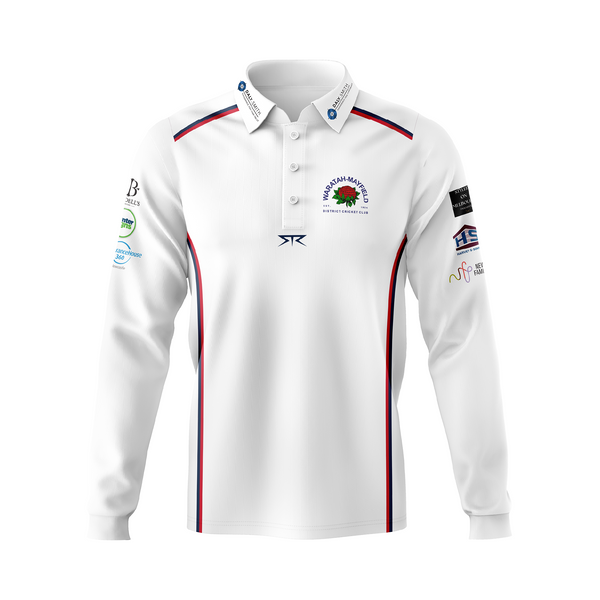 WMDCC CS Mens White Playing Top LS