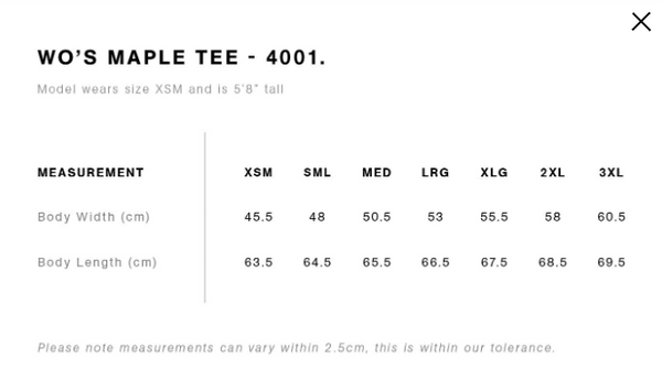 Take It To The Table Tee (Female)