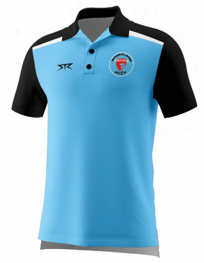 Shortland Devils Light Blue Polo - MALE