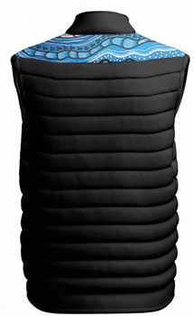 Shortland Devils Puffer Vest - UNISEX