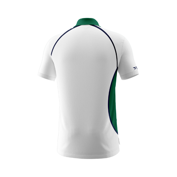 Women's UE Monash White/Bottle Green Polo