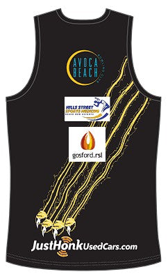 2023 Gosford AFC Male Training Singlet