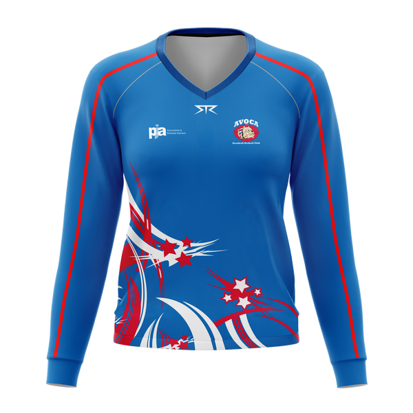 Women's AFNC Netball Three Quarter Sleeve Top
